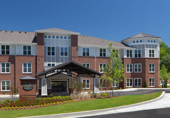 The leasing office at Columbia Brookside Senior Residences - Senior Apartments in Athens, GA