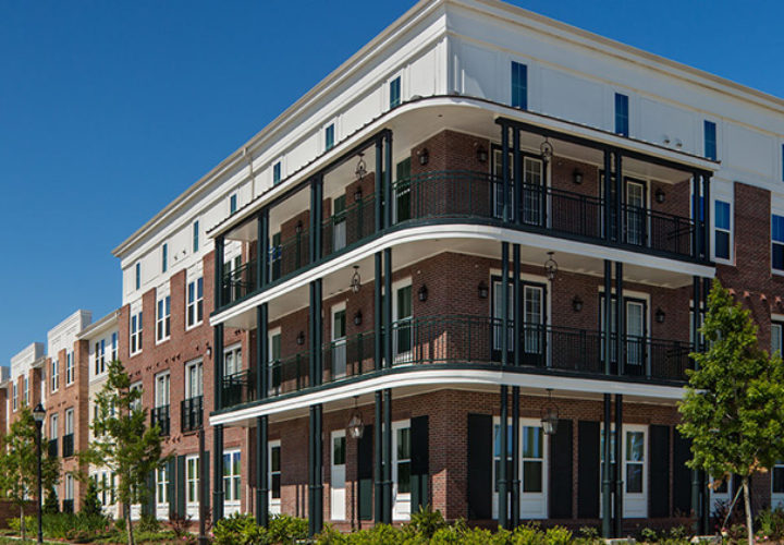 Corner apartment view at Heritage Senior Residences at Columbia Parc - New Orleans, LA