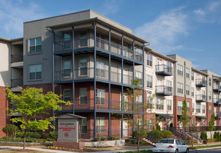 Exterior of apartments at Columbia Mechanicsville Station - Apartments in Atlanta, GA