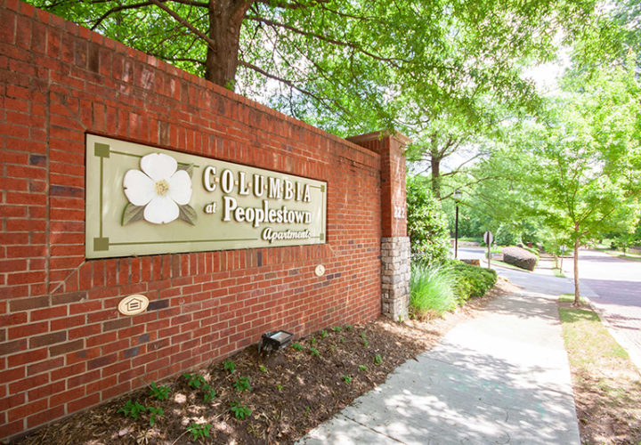 Community Signage at Columbia Peoplestown - Apartments in Atlanta, GA