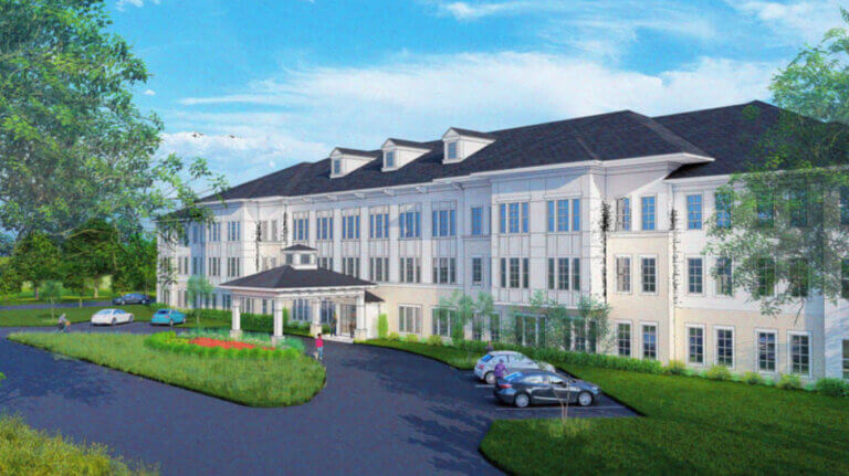 rendering of Miles Crossing senior apartments in Columbus Georgia