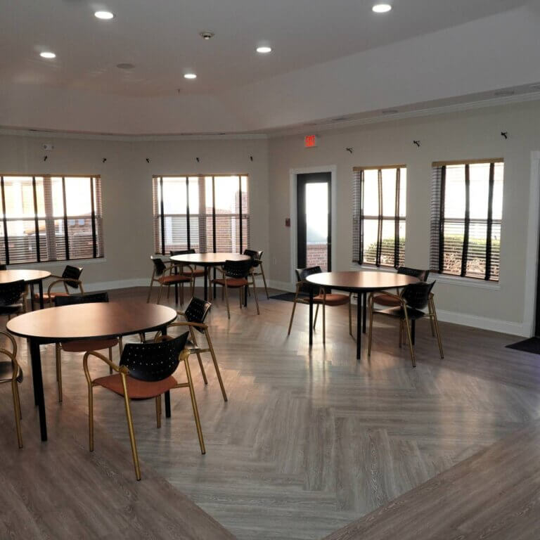 clubroom at Columbia High Point Senior Apartments in Atlanta GA