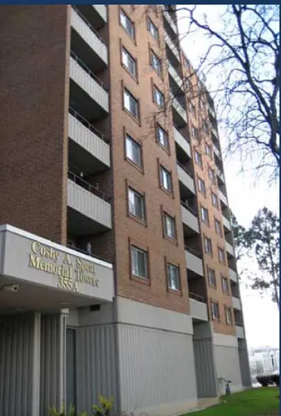 Cosby Spear Highrise entrance - Apartments in Atlanta, GA