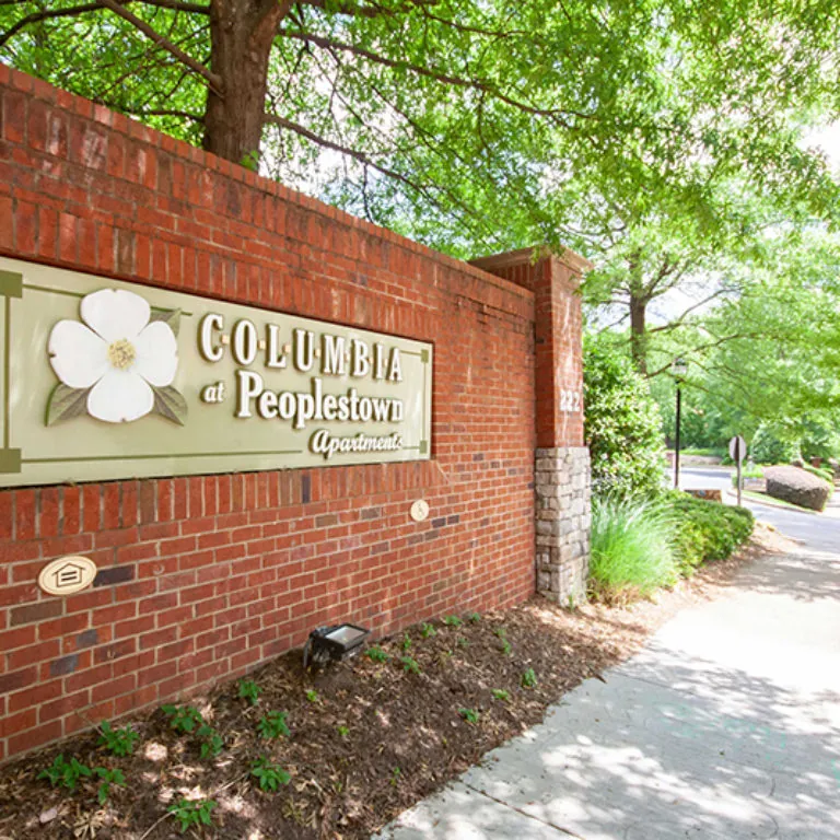 Community Signage at Columbia Peoplestown - Apartments in Atlanta, GA