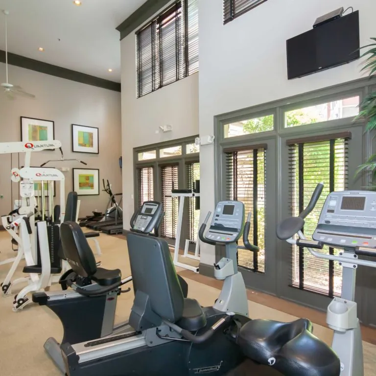 Fitness center at Columbia Grove Community - Apartments in West Midtown Atlanta, GA